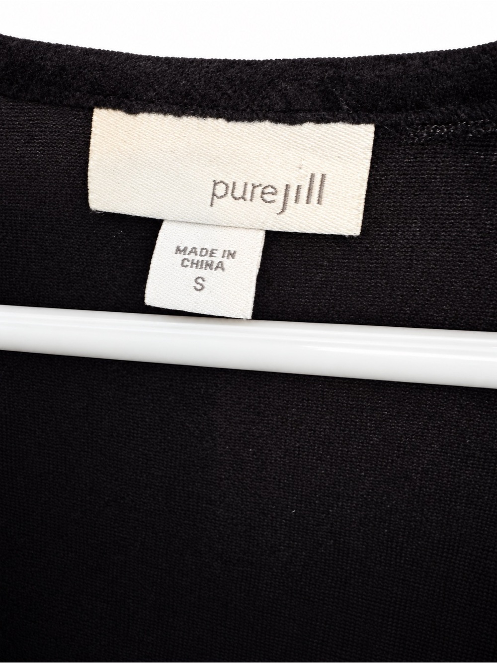 Pure Jill J.Jill Small Brown Velour Pima Cotton Shirred Back Tunic - Picture 2 of 7